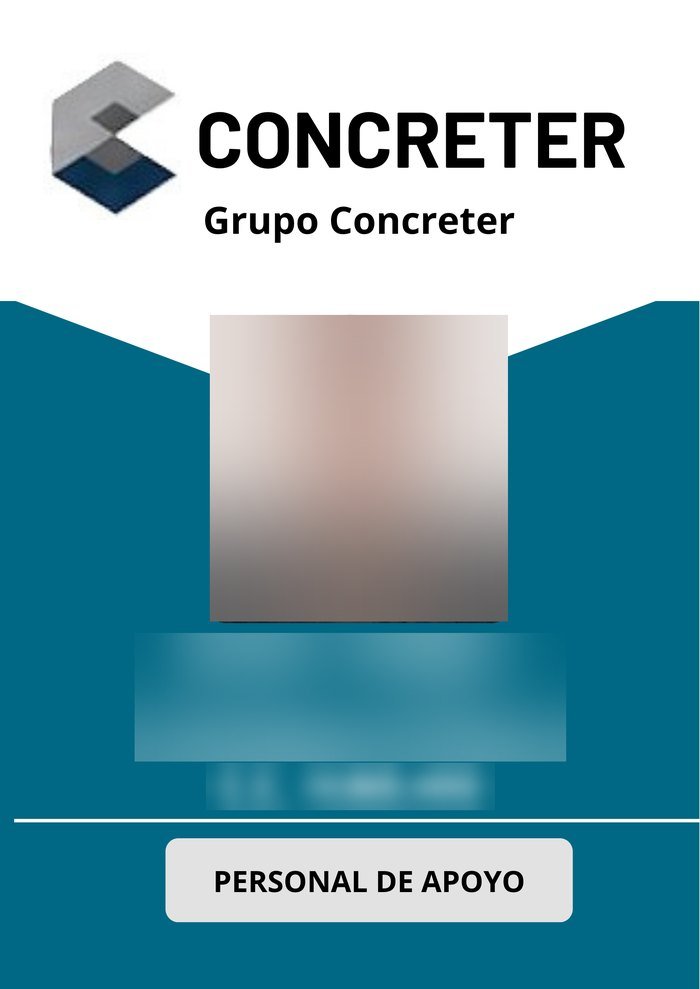 Carnet empresarial vertical